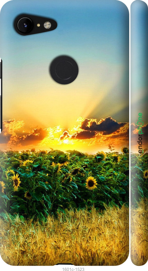 

3D пластиковий матовий чохол "Україна" для Google Pixel 3 XL