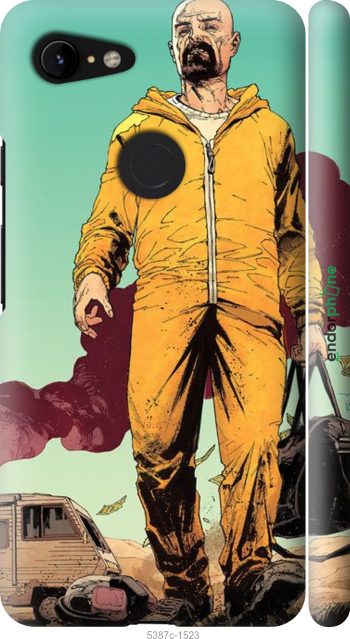 3D пластиковий матовий чехол № 5387 для Google Pixel 3 XL - 5387m-1523 изображение 