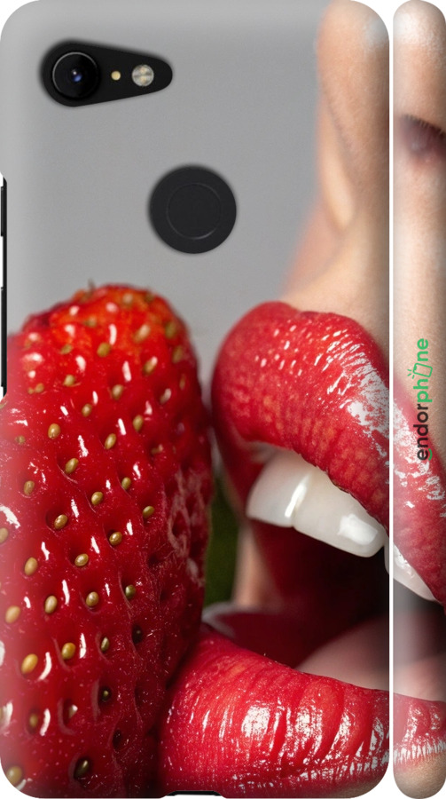 3D пластиковий матовий чехол Насолода для Google Pixel 3 XL - 6701m-1523 изображение 