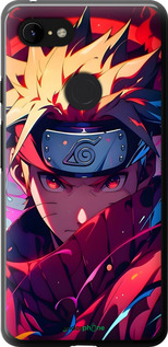 Силиконовый чехол Наруто для Google Pixel 3 XL - 6274u-1523 изображение 