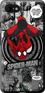 2D пластиковий чехол Человек паук для Google Pixel 3 XL - 6279t-1523 изображение 