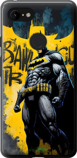 2D пластиковий чехол Бетмен для Google Pixel 3 XL - 6290t-1523 изображение 