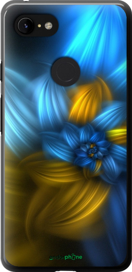 

2D пластиковий чохол "Візерунок 46" для Google Pixel 3 XL, Синій