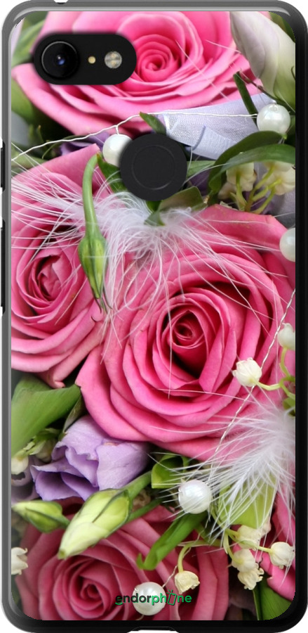 

2D пластиковий чохол "Ніжність" для Google Pixel 3 XL, Рожевий
