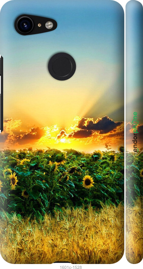 

3D пластиковий матовий чохол "Україна" для Google Pixel 3