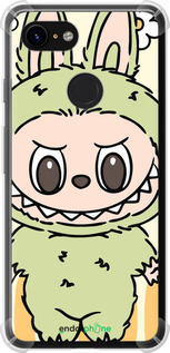 Силіконовий протиударний с посиленими кутами чехол № 6736 для Google Pixel 3 - 6736sp-1528 изображение 