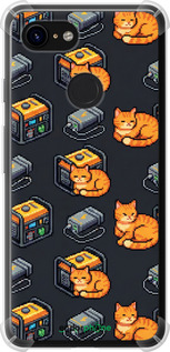 Силикон с усиленными углами чехол Autonomous Zone для Google Pixel 3 - 6771sp-1528 изображение 