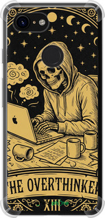 Силіконовий протиударний с посиленими кутами чехол The Overthinker для Google Pixel 3 - 6774sp-1528 изображение 