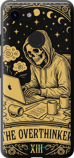 Силиконовый чехол The Overthinker для Google Pixel 3 - 6774u-1528 изображение 