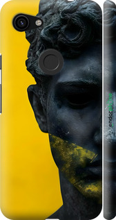 3D пластиковый матовый чехол Статуя арт для Google Pixel 3a XL - 6330m-1713 изображение 