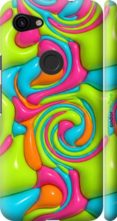 3D пластиковий матовий чехол Y2K Jelly Dream для Google Pixel 3a XL - 6780m-1713 изображение 