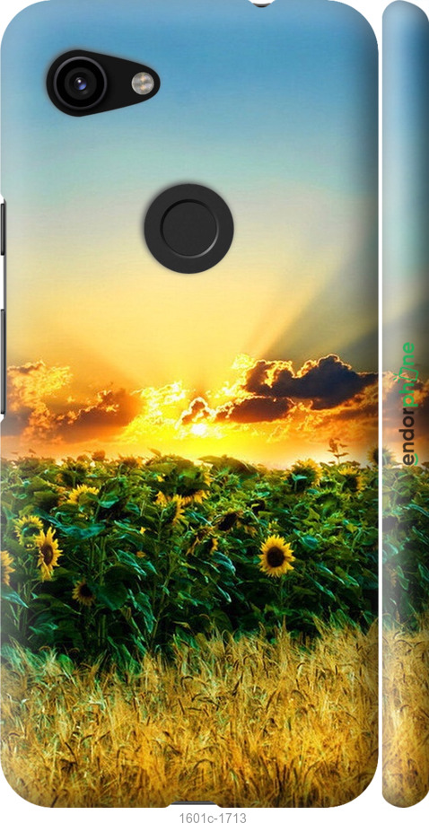 

3D пластиковий матовий чохол "Україна" для Google Pixel 3a XL