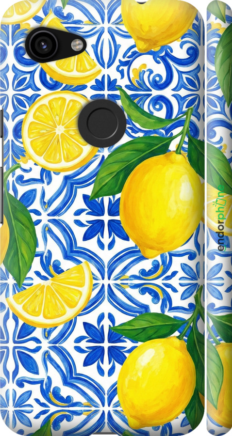 3D пластиковый матовый чехол Grocery Girl Italian Summer для Google Pixel 3a XL - 6766m-1713 изображение 