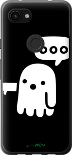 2D пластиковый чехол Призрак Неодобрения для Google Pixel 3a XL - 6431t-1713 изображение 