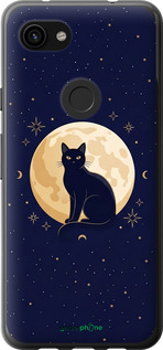 2D пластиковый чехол 'Cute Cat Celestial/Witchy' для Google Pixel 3a XL изображение 6