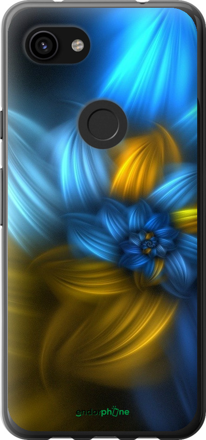

Силіконовий чохол "Візерунок 46" для Google Pixel 3a XL, Синій