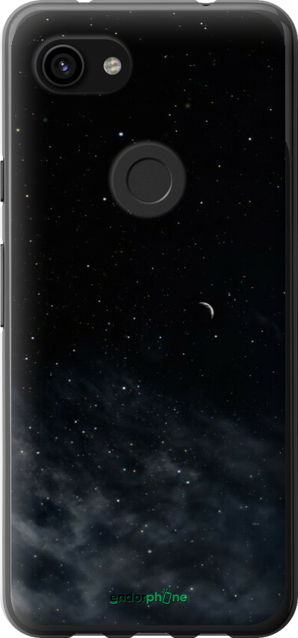2D пластиковий чехол Нічне небо для Google Pixel 3a XL - 6451t-1713 изображение 