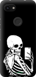 TPU чехол Скелет делает Selfie для Google Pixel 3a - 6535b-1700 изображение 