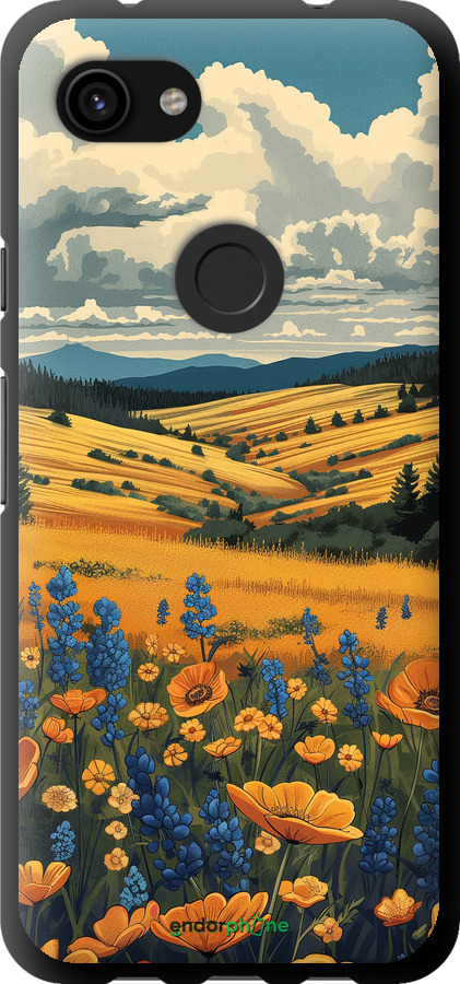 TPU чехол Українське поле для Google Pixel 3a - 6082b-1700 изображение 