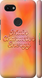 3D пластиковый матовый чехол Aura Gradient Main Character Energy Aesthetic Y2K для Google Pixel 3a - 6783m-1700 изображение 