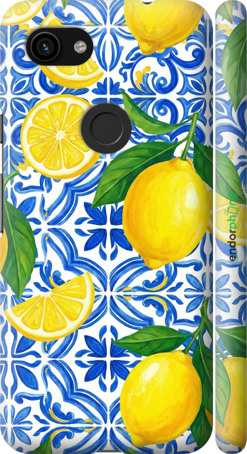 3D пластиковый матовый чехол Grocery Girl Italian Summer для Google Pixel 3a - 6766m-1700 изображение 