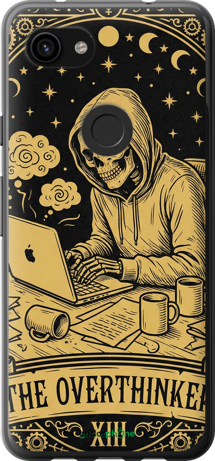 Силиконовый чехол The Overthinker для Google Pixel 3a - 6774u-1700 изображение 