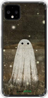 Силикон с усиленными углами чехол Привидение и светлячки для Google Pixel 4 XL - 6406sp-1754 изображение 