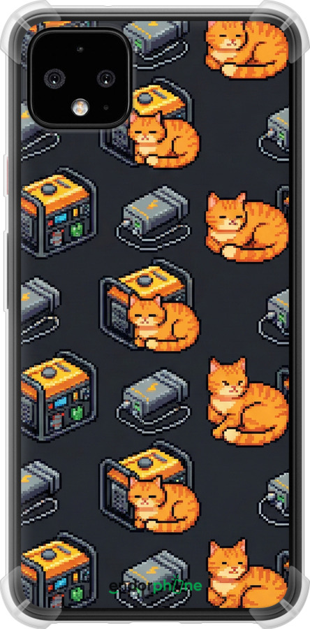 Силикон с усиленными углами чехол Autonomous Zone для Google Pixel 4 XL - 6771sp-1754 изображение 