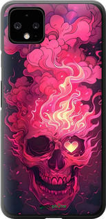Силіконовий чехол Череп арт для Google Pixel 4 XL - 6385u-1754 изображение 
