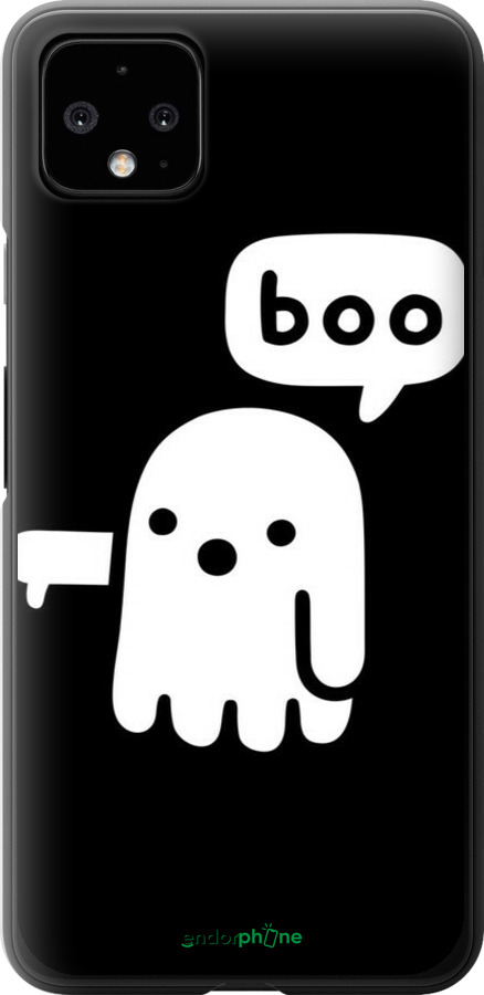 Силиконовый чехол Призрак Неодобрения для Google Pixel 4 XL - 6431u-1754 изображение 