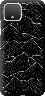 TPU чехол С изображением Темных гор для Google Pixel 4 - 6489b-1755 изображение 