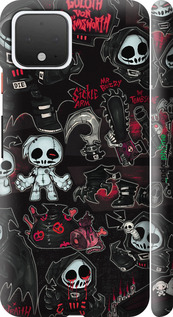 3D пластиковый матовый чехол № 5380 для Google Pixel 4 - 5380m-1755 изображение 