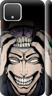 3D пластиковий матовий чехол Kenjaku Магічна Битва для Google Pixel 4 - 6151m-1755 изображение 