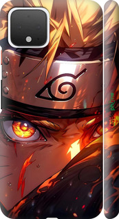 3D пластиковий матовий чехол Наруто для Google Pixel 4 - 6277m-1755 изображение 
