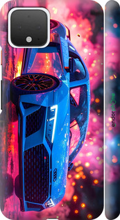 3D пластиковый матовый чехол Ауди для Google Pixel 4 - 6286m-1755 изображение 