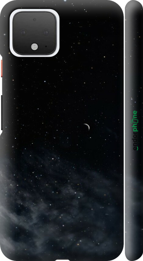 3D пластиковый матовый чехол Ночное небо для Google Pixel 4 - 6451m-1755 изображение 