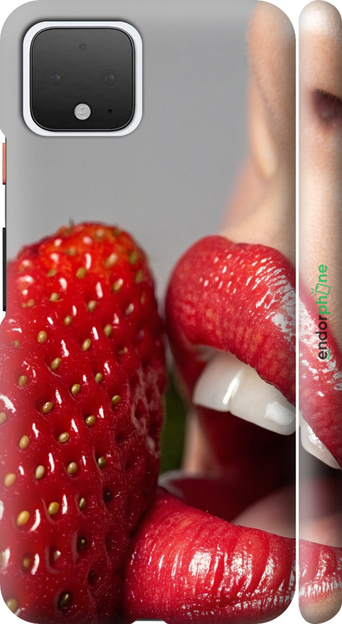 3D пластиковий матовий чехол Насолода для Google Pixel 4 - 6701m-1755 изображение 