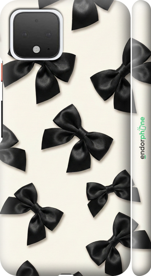 3D пластиковый матовый чехол Dark Coquette для Google Pixel 4 - 6765m-1755 изображение 