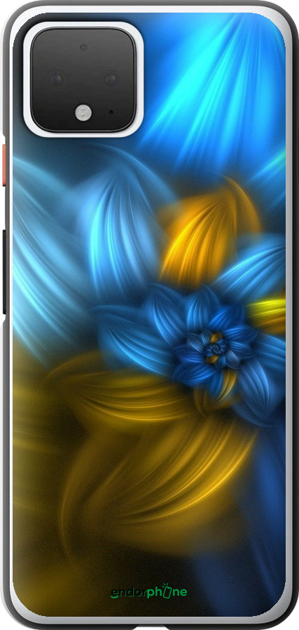 

Силіконовий чохол "Візерунок 46" для Google Pixel 4, Синій