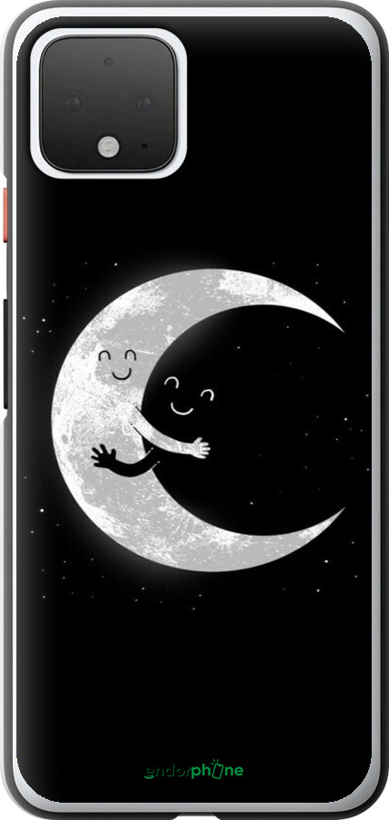 2D пластиковий чехол Місячні обійми для Google Pixel 4 - 6508t-1755 изображение 