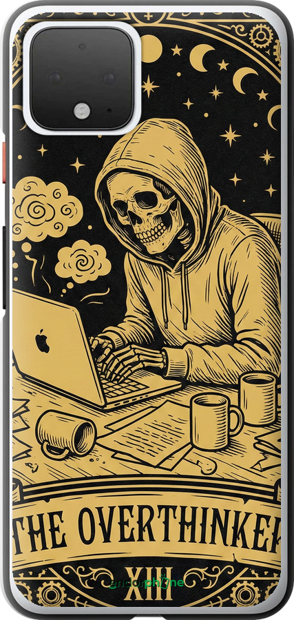 Силіконовий чехол The Overthinker для Google Pixel 4 - 6774u-1755 изображение 