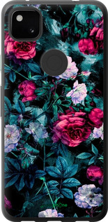 Силиконовый чехол Сад и розы для Google Pixel 4A - 6483u-1935 изображение 