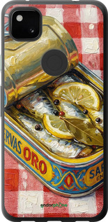Силиконовый чехол 'Vintage Sardine Tin Phone' для Google Pixel 4A изображение 4