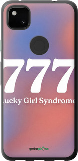 Силиконовый чехол 'Aesthetic Aura Gradient 777 Lucky Energy' для Google Pixel 4A изображение 3