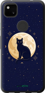 Силиконовый чехол 'Cute Cat Celestial/Witchy' для Google Pixel 4A изображение 5