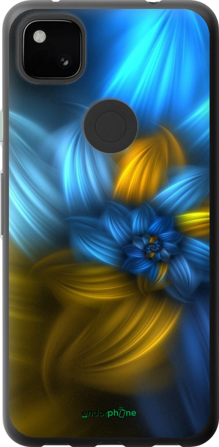 

Силіконовий чохол "Візерунок 46" для Google Pixel 4A, Синій