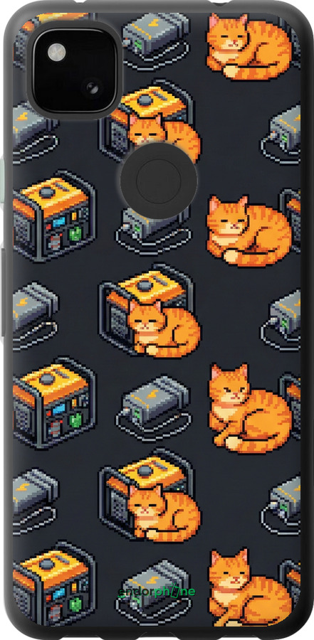 Силиконовый чехол Autonomous Zone для Google Pixel 4A - 6771u-1935 изображение 