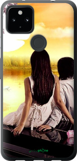 Силиконовый чехол Sunset для Google Pixel 4A 5G - 6607u-2867 изображение 