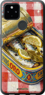 Силиконовый чехол Vintage Sardine Tin Phone для Google Pixel 4A 5G - 6772u-2867 изображение 
