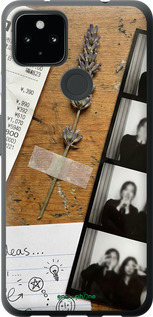 Силиконовый чехол Aesthetic Scrapbook Collage для Google Pixel 5 XL - 6773u-2033 изображение 